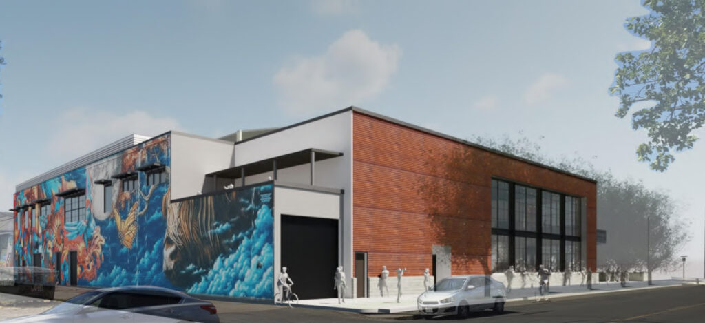 mural 24R-Theater-at-1800-24th-Street-rear-view-rendering-via-CAW-and-Ellis-Architects